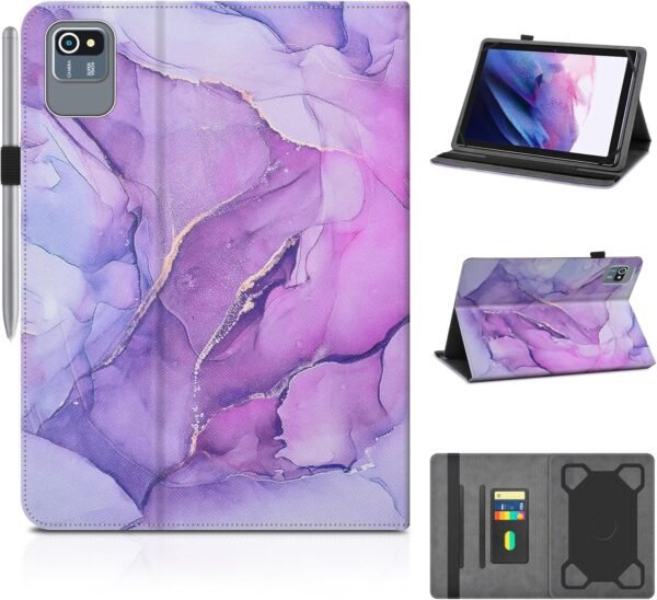 KATUMO Housse Coque Universel pour Tablette 10-10,1 Pouces Etui Protection pour ZIOVO/Wqplo/OUZRS/Oangcc/SIMPLORI/PIXPEAK/YESTEL/FORUSER/TPZ/FORUSER/SEBBE/AOCWEI