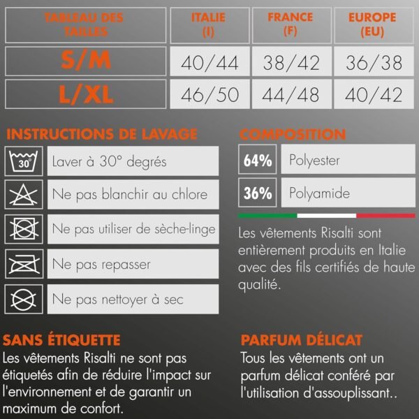 Risalti Debardeur Femme Thermique Energy - sous Vêtement Thermique Femme élastiques et Respirants, Haut Thermique Femme, Débardeur Femme sans Couture - Made in Italy – Image 6