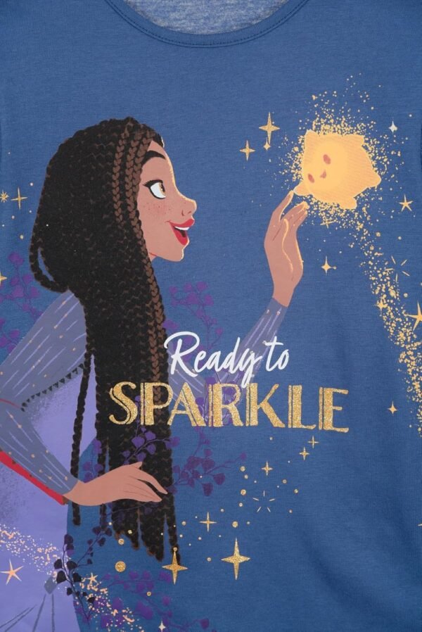 Characters Cartoons - Fille - T-shirt T-shirt à manches longues 100 % coton personnages de dessins animés – Image 4