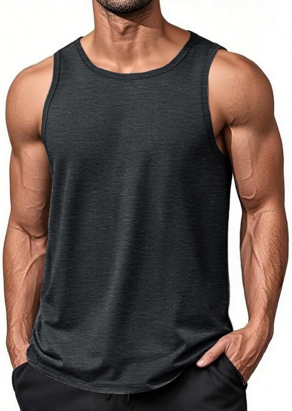 EKLENTSON Débardeur Hommes sans Manches Vêtement Débardeur Séchage Rapide Respirant Muscle Gilets Fitness Sport Tee Shirt