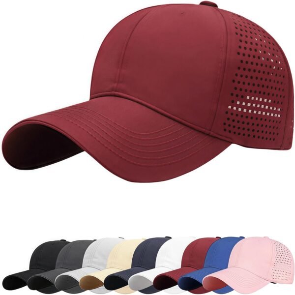Casquette de Baseball Unisexe Réglable Chapeau Soleil Casquettes de Golf Sports Casual Coton Léger Chapeau Casquettes de Baseball pour Homme et Femme Casquette de Baseball