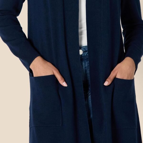 Amazon Essentials Gilet Long et Léger Coupe Classique Femme – Image 4
