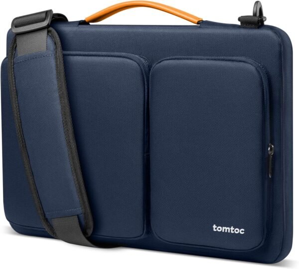 tomtoc 360°Housse pour Nouveau 16 Pouces MacBook Pro M4/M3/M2/M1 Pro/Max (2024-2019) A3403 A3186 A2991 A2780 A2485 A2141, Sacoche Adapte ASUS Vivobook 15/16, Dell Inspiron 15, 15" Lenovo IdeaPad Flex