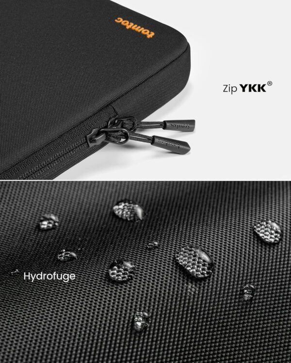 tomtoc 360° Housse pour Nouveau 16 Pouces MacBook Pro M4/M3/M2/M1 Pro/Max (2024-2019) A3403 A3186 A2991 A2780 A2485 A2141, Protection intégrale Hydrofuge Sacoche pour Laptop avec Accessoires Sacoche – Image 8