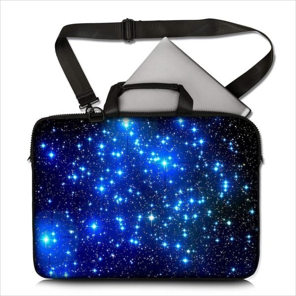 Sidorenko Sacoche Ordinateur 15/15.6 Pouces - Sac Ordinateur Moderne en Toile I Ordinateur Portable de Haute Qualité I Pochette Ordinateur Étanche à l'Eau et à la Saleté avec – Image 8