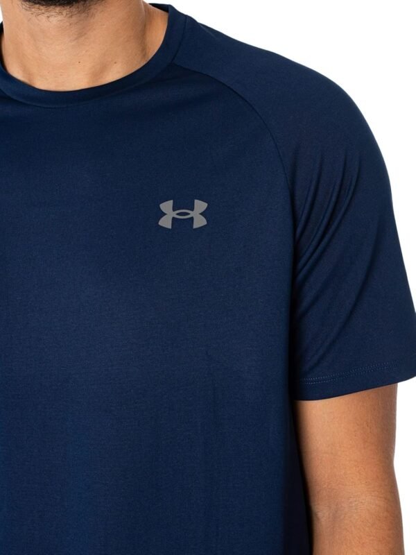 Under Armour UA Tech 2.0 Short Sleeve Tee, Light and Breathable Sports T-Shirt, Gym Clothes with Anti-Odour Technology Men – Image 4