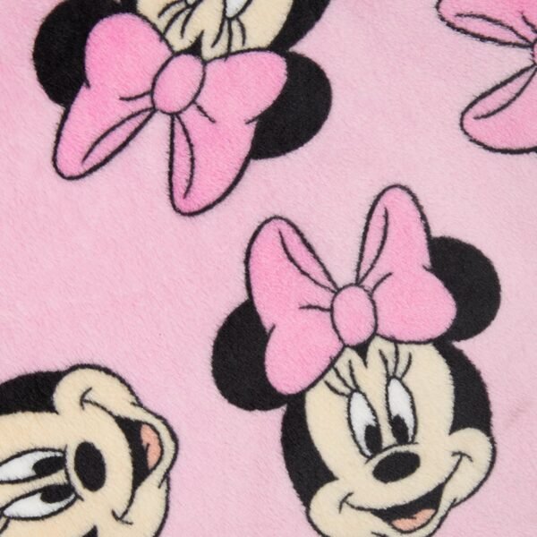 Minnie Mouse - Sweat à Capuche Filles Surdimensionné - Pull Couverture pour Filles avec Grande Poche Avant – Image 3