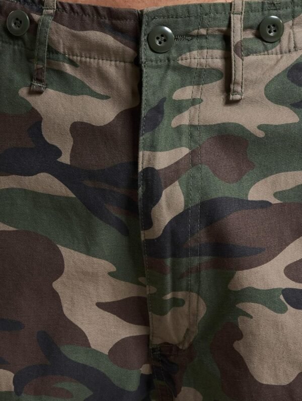 Brandit Pantalon M65 Vintage Homme Pantalon Cargo Noir Loose Fit – Image 5
