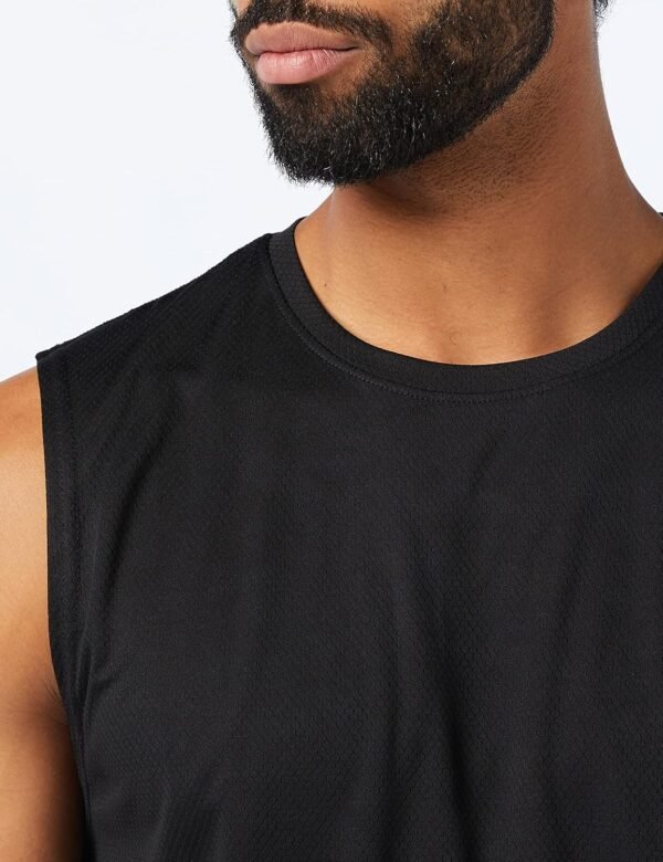 MEETYOO Debardeur Homme, Manches Maillot Running Tee Shirt pour Sports Jogging Musculation Vest – Image 3