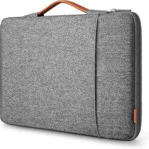 Inateck Housse 14 Pouces Ordinateur Portable Compatible avec 15.3 MacBook Air M3/A3114 M2/A2941 2025-2023, 14" Chromebook Notebook, Matebook D14, 14.4 Surface Laptop Studio, Gris