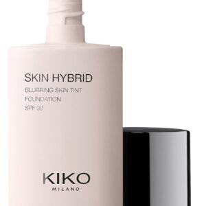KIKO Milano Skin Hybrid Blurring Skin Tint Foundation 07, Fluide Perfecteur Visage, Tenue 24 H. Effet Blur, Spf 30