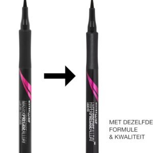 Alternative view of Maybelline New York – Liner Feutre – Hyper Precise Allday – Tenue jusqu’à 24h – 700 Black – 1 ml (Lot de 2)