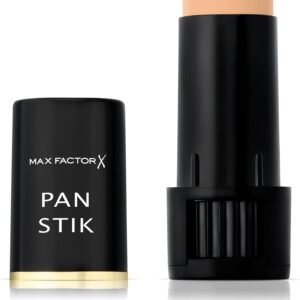MAX FACTOR - Pan Stik Foundation - Rich Creamy Foundation, Smoothing Effect, Full Coverage, Dewy Skin Look - Normal To Dry Skin - 13 Nouveau Beige - 9g