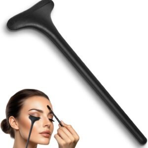 1 applicateur de mascara réutilisable en silicone, outil de protection des paupières, masque de mascara portable et facile à nettoyer, pochoir eyeliner professionnel et rapide outil de maquillage œil