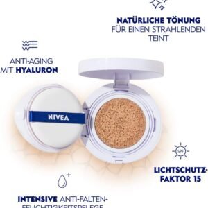 Alternative view of NIVEA Oreiller 3 en 1 anti-âge pour coloration naturelle et hydratante, pour peaux claires, 15 ml