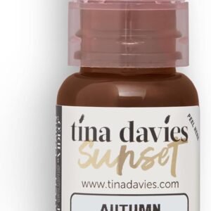 Tina Davies Professional Autumn Pigment – Maquillage permanent pour sourcils – Couleurs guérissent fidèles au ton – Haute rétention – 1/56,7 g