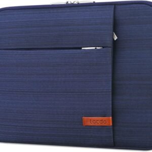 Lacdo Housse Ordinateur Protection Portable pour 14 Pouce New MacBook Pro M4/M3/M2/M1 Chips Pro Max A3112 A3401 A3185 A2918 A2992 A2779 2024-2021, 13.8" Surface Laptop 7th Copilot+PC 2024, Bleu