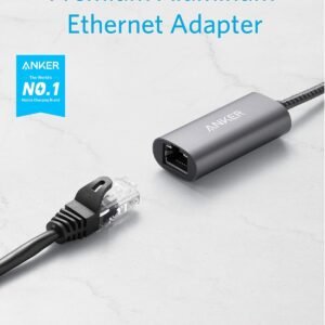 Alternative view of Anker PowerExpand Adaptateur USB 3.0 vers Gigabit Ethernet en Aluminium, Compact Adaptateur USB-A Compatible avec MacBook Pro 2015, MacBook Air 2017 et Plus
