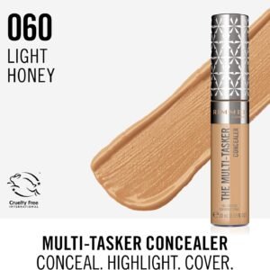 Alternative view of Rimmel London The Multi-Tasker, anti-cernes, jusqu'à 24 heures de tenue, hydratation longue durée, formule hautement pigmentée, facile à estomper, formule vegan, 10 ml, 060 Nude