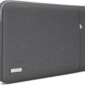 TECOOL Housse 13-13,3 Pouces pour 13 MacBook Air M4 M3 M2 M1 2025 2024-2010,13 MacBook Pro M2 M1 2022-2012,14 MacBook Pro M4 M3 M2 M1 2024, Protection Pochette/Sac Ordinateur Portable 13,Gris Foncé