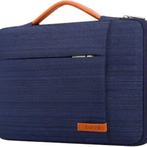 Lacdo 360° Protection 14 Pouce Housse Ordinateur Portable pour ASUS Acer HP Lenovo Chromebook, ASUS Vivobook/Zenbook 14, HP EliteBook 14, Dell Inspiron 14, Lenovo IdeaPad 14, Huawei MateBook D14, Bleu