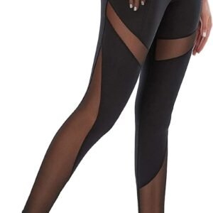 Alternative view of Legging de sport pour femme avec taille haute, Yoga, fitness et gym, Pantalon long