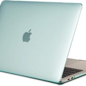 TECOOL Coque Compatible avec MacBook Pro 16 Pouces 2019 A2141 avec Touch Bar, Coque Rigide de Protection en Plastique Fine, Cristal Vert Menthe