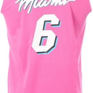 Alternative view of Miami Maillot de Basket Rose Homme Miami 6