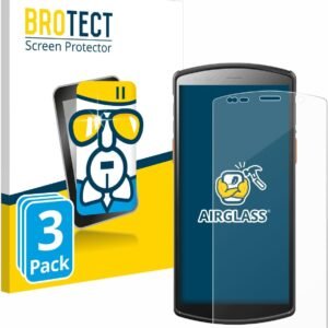 Alternative view of brotect Protection Écran Verre pour Urovo DT50 5,7" (3 Pièces) Film Protecteur Vitre 9H [Anti-Rayures, Transparent]