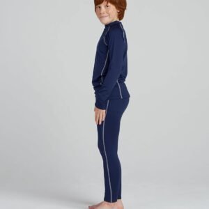 Alternative view of LAPASA Ensemble de sous-Vêtements Thermiques Garçon Enfant Haut Manches Longues et Pantalon pour Sport & Activités Extérieures Automne/Hiver 4-13 Ans B21