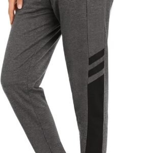 Alternative view of Pantalon de Jogging Femme Cotton Longue Survetement Femmes Vêtements de Sport Sportswear Pantalon de Sport Taille Elastique Drawstring pour Sport Yoga Fitness Casual Gym Running