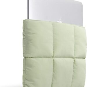 Alternative view of Comfyable Housse Ordinateur Portable 13-14 Pouces Compatible avec MacBook Air 13 M4 2025 M3 M2 M1 & MacBook Pro 14 M4 Pro/Max, Fermeture Magnétique, Nylon, Sauge