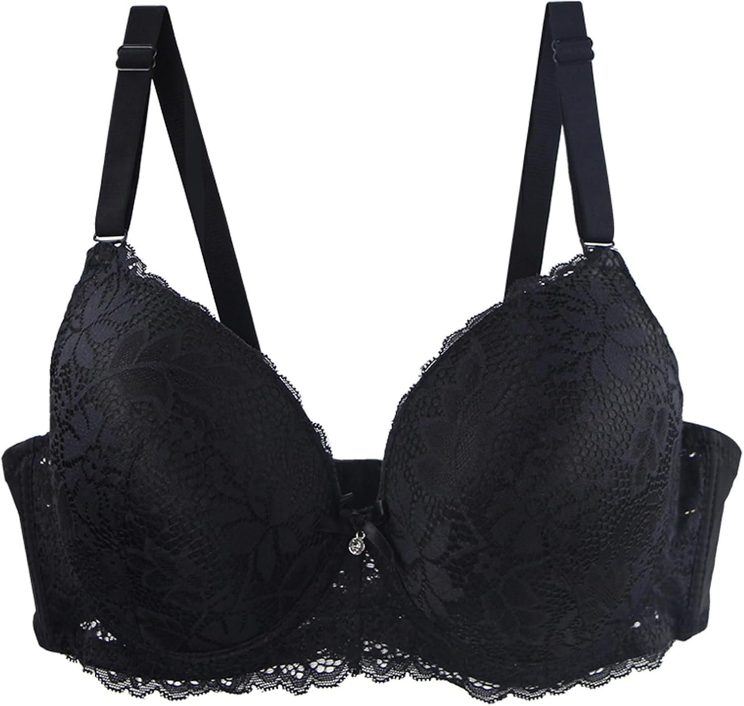 Lot de 3 Soutien Gorge Femme Dentelle Brassiere sans Couture Gainant Soutien Gorgé de Sport pour Brassière Dos Nu Grande Taille Lingerie Confortable au Quotidien – Image 4