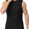 Débardeurs de Sport pour Hommes, Gilet de Course sans Manches, Chemises de Musculation athlétiques