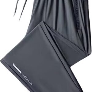 Pantalon Stretch Unisexe Ultra Extensible à Séchage Rapide en Soie GlacéE Fine Et Respirante, Pantalons De SurvêTement Pantalon De Sport Neutre en Soie GlacéE Pantalon De Sport Confortable Respirant