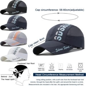 Alternative view of 1 Pièces Casquette de Baseball Homme, Sport Outdoor Chapeau de Baseball Unisexe, Séchage Rapide Chapeau de Soleil Lègére Respirant for Sport Hip Pop Golf