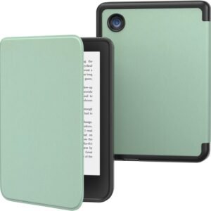 MoKo Étui pour Tolino Shine Color/Shine 5 (2024)/Shine 4 (2022) et Kobo Clara BW/Color/2E 6", Ultra Fin et léger, Fonction Veille/réveil Automatique pour Kobo Clara 6" 2024, Agave Vert
