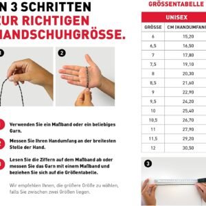 Alternative view of Reusch Versa Gore-tex Infinium LF Touch-tec Ski Chauds et Coupe-Vent Gants de Sport pour Écran Tactile d'hiver pour Hommes