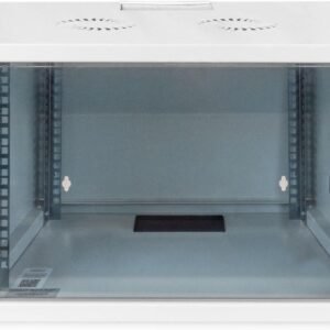 Alternative view of DIGITUS Armoire réseau - rack 19 pouces 7 UH - non monté - montage mural - profondeur 400 mm - capacité de charge 60 kg - porte vitrée - série SOHO - gris