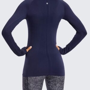 Alternative view of CRZ YOGA Femme T-Shirts et Tops de Sport à Manches Longue Chemise Running Yoga