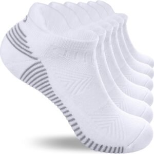 Lapulas Chaussettes Homme Femme, 6 Paires Chaussettes de Basse Sport Courtes Cotton, Socquettes Respirant Running Randonnée Unisexe 43-46 39-42 35-38 47-50