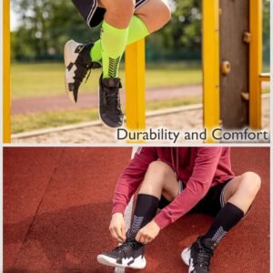 Alternative view of sesto senso Chaussettes de Contention Femme Homme Bas de Compression pour Le Sport Course