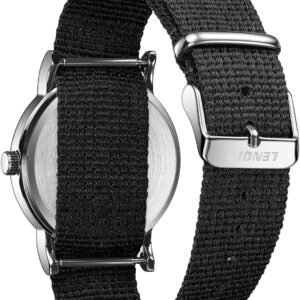 Alternative view of LN LENQIN Montre Homme Montres Militaires Montres analogiques à Quartz Montres de l'armée Montres-Bracelets étanches pour Hommes Montre de Sport avec Bracelet en Nylon
