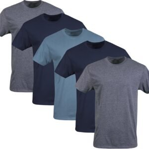 Gildan Crew T-Shirts, Multipack, Style G1100 sous-vêtement Homme (Lot de 12)