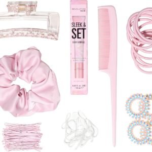Alternative view of Revolution Hair Sleek & Set Coffret Coiffure, Set Complet avec Pinces, Élastiques, Gel & Plus
