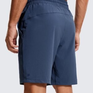 Alternative view of CRZ YOGA Short de Sport Athlétique à Séchage Rapide pour Hommes avec Poches - 23 cm