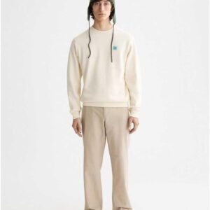 Alternative view of Scotch & Soda Essential Badge Logo Crewneck Sweatshirt Maillot de survêtement Homme