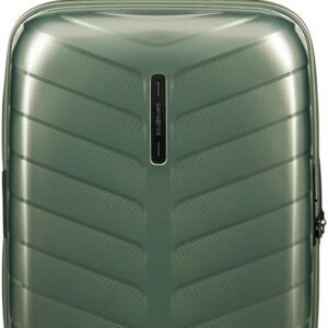 Samsonite Attrix - Spinner S, Bagages à Main Extensibles, 55 cm, 38/44 L, Vert (Basil Green)
