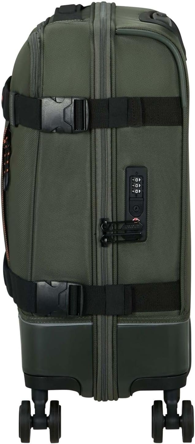 American Tourister Urban Track - Spinner S, Sac à Main, 55 cm, 41,5 L, Vert (Kaki foncé) – Image 4