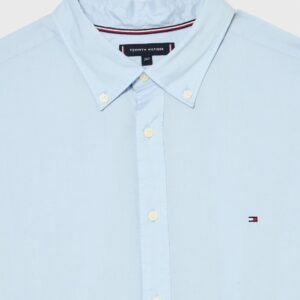 Alternative view of TOMMY HILFIGER Chemise boutonnée décontractée à manches longues pour homme - Coupe droite - Collection 2025